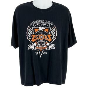 90s Harley Davidson Zooks American Cancer Society 98 tshirt 1990s vintage